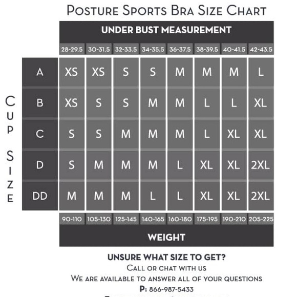 ❤️ Alignmed White Zip-Front Posture Correcting Sports Bra - Picture 8 of 9